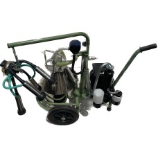 Cow Lubricated Portable Milker w/ SS Bucket
