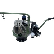 Basic Lubricated Portable Milker w/ SS Bucket