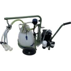 Portable Lubricated Milker For Goats w/ Eco Bucket