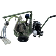 Portable Lubricated Milker For Goats w/ SS Bucket