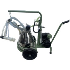 Portable Milker for 2 Goats w/ SS Bucket