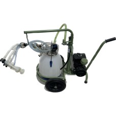 Portable Milker for 2 Goats w/ Eco Bucket