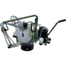 Portable Lubricated Milker for 2 Goats w/ Eco Bucket